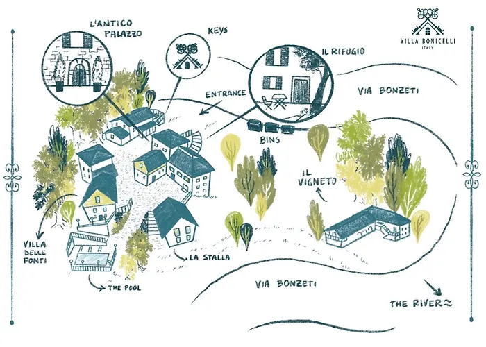 ヴィラ L'antico Palazzo - Mansion With Pool *